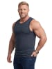 Men Plus Tank Top in navy blau