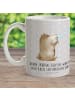Mr. & Mrs. Panda Kindertasse Bär Seifenblasen mit Spruch in Grau Pastell