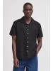 BLEND Kurzarmhemd BHBOBBY in Schwarz