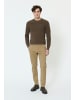 Matinique Casual Hose MABrent Gerade Passform in Khaki