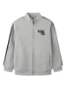 name it Sweatshirt mit Reißverschluss in Grey Melange1