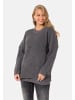 Cipo & Baxx Pullover 2-teilig in ANTHRACITE