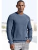 John Devin Strickpullover in blau