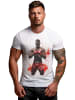 Reichstadt Herren Relaxed Fit T-Shirt in White