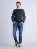 Petrol Industries Sweater mit Aufdruck Willmar in Blau