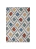 KADIMA DESIGN Shaggy-Teppich Kuschelig MERSEY Geometrisch Weich Berber Wohnzimmer