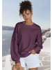 Vivance Sweatshirt in aubergine