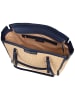 Valentino Bags Shopper Demetra 901 in Naturale/Blu