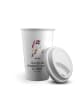 Mr. & Mrs. Panda Coffee To Go Becher Einhorn Woodstock mit Spruch in Weiß