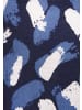 s.Oliver Pyjamahose in blau-gemustert