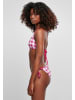 Urban Classics Urban Classics Damen Ladies Check Bikini in brightvioletvichy