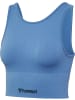 Hummel Oberteil Hmlmt Adapt Seamless Reversible Top in CORONET BLUE