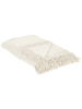 Beliani Tagesdecke YERBENT in Weiß - (W) 220 x (H) 1.25 x (L) 240 cm