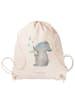 Mr. & Mrs. Panda Sportbeutel Elefant Seifenblasen ohne Spruch in Creme