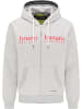 Bruno Banani Kapuzensweatjacke EVANS in Grau / Melange