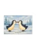 Mr. & Mrs. Panda Puzzle Pinguin Liebe Design ohne Spruch in Weiß