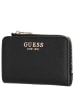 Guess Laurel II SLG Zip Around - Geldbörse 2cc 12 cm (garnet) in schwarz