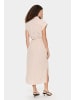 SAINT TROPEZ Kleid KiraSZ Gerade Passform in Brown Sugar