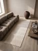 KADIMA DESIGN Läufer Geometrisch rutschhemmend pflegeleicht Wohnzimmer Flur in Creme