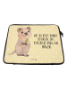 Mr. & Mrs. Panda Notebook Tasche Quokka Happy mit Spruch in Gelb Pastell