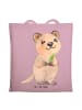 Mr. & Mrs. Panda Strandtasche Quokka Happy ohne Spruch in Rosa Pastell