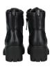 DOCKERS Stiefelette in Schwarz/Schwarz