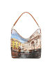 Y Not? Yesbag Schultertasche 31 cm in rainbow rome