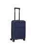 BRIC`s Ulisse 4 Rollen Kabinentrolley 55 cm mit Dehnfalte ocean blue