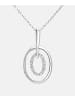 Diamant L'éternel Halskette mit Anhänger aus 375 Weißgold mit 0.05 Karat Diamant