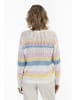 usha BLUE LABEL Strick Pullover in Weiss Rosa Gelb