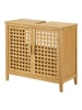 en.casa Waschbeckenschrank Ingmarsö in Beige (H)60cm (B)67cm (T)30cm