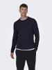 ONLY & SONS Strickpullover in Dark Navy