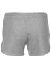 Reebok Shorts French Terry in grau / schwarz