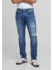 2Y Premium 2Y Premium 2Y MATEO DESTROYED SLIM FIT JEANS in mid blue