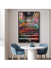OnlyWow Poster mit Leiste Bunte Treppe