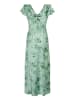 Kaffe Kleid KAsadie Regular fit in Dusty Green/Green Flower