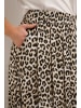 Kaffe Rock KAvilia A-shape in Chalk / Sand / Black Leo Print