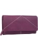 Greenburry Tumble Nappa Geldbörse Leder 19 cm in plum