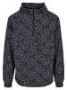 Urban Classics Urban Classics Herren Flower AOP Pull Over Jacket in blackflower