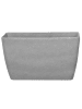 Beliani Outdoor Blumentopf BARIS in Grau - (W) 74 x (H) 45 x (L) 32 cm