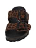 Palado Pantoletten Samos GS Leo Premium Leather in Braun