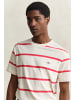 Gant T-Shirt in ecru rot