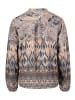 Betty Barclay Longbluse mit Stehkragen in Grau/Beige