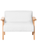Beliani Kindersofa LALMO in Weiß - (W) 74 x (H) 54 x (L) 48 cm