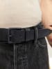 Jack & Jones Legerer Echtleder Gürtel Klassischer Leather Belt JACROMA in Schwarz