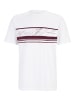 Joy Sportswear T-Shirt SASHA in white / redwood print