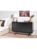 Beliani Kommode ALCESTER in Schwarz - (W) 120 x (H) 75 x (L) 40 cm
