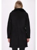 DreiMaster Vintage Damen Mantel in Schwarz