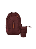 Satch Schulrucksack-Set MATCH "Nordic Ruby" 2-teilig in Rot