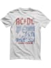AC/DC T-Shirt "AC/DC 1980 TOUR T-Shirt" in Weiß